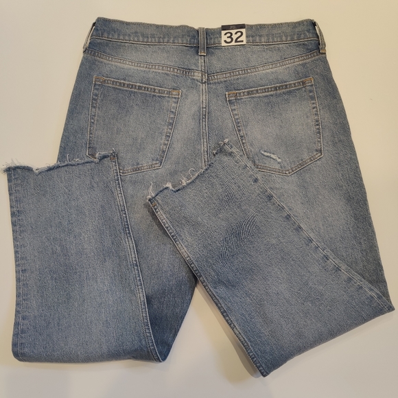 Gap High Rise Cheeky Straight Jeans With Washwell - Picture 5 of 8